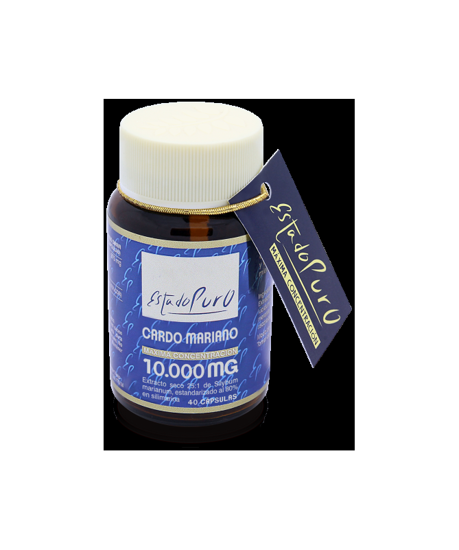 CARDO MARIANO 40CAP ESTADO PURO – foto del producto cardo mariano cápsula