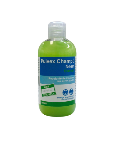 CHAMPU PULVEX PERROS Y GATOS 250ML – foto del producto champu pulvex perros