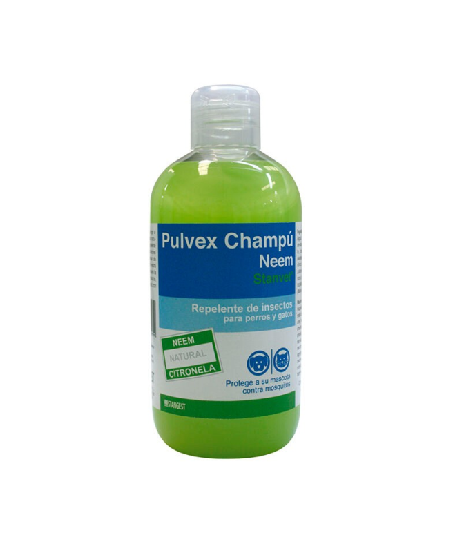CHAMPU PULVEX PERROS Y GATOS 250ML – foto del producto champu pulvex perros