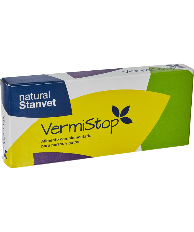 VERMISTOP PERROS Y GATOS 20COMP – foto del producto bruta 300 extracto