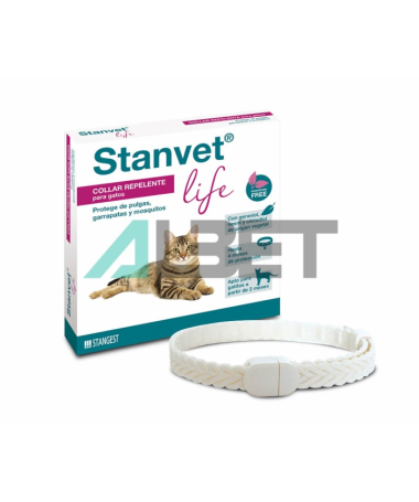 COLLAR STANVET LIFE GATOS 37CM – foto del producto cas collar stanvet