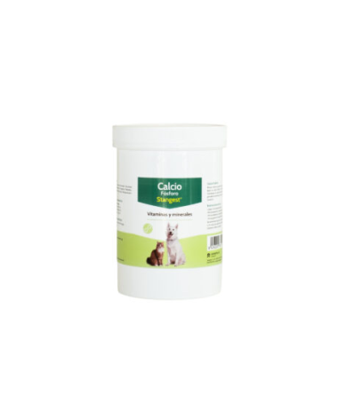 CALCIO FOSFORO RAZAS GRANDES PERROS Y GATOS 120COM – foto del producto vitamina calcio fosforo