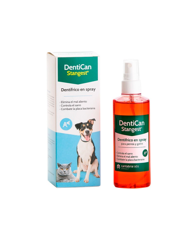 DENTICAN DENTAL PERROS Y GATOS SPRAY 125ML – foto del producto sódico dentican dental