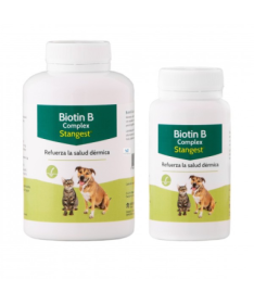 BIOTIN B COMPLEX PERROS Y GATOS 100COMP – foto del producto vit mcg biotin