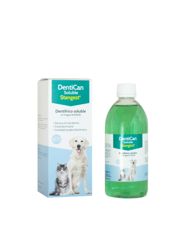 DENTICAN SOLUBLE PERROS Y GATOS 500ML – foto del producto sódico dentican soluble