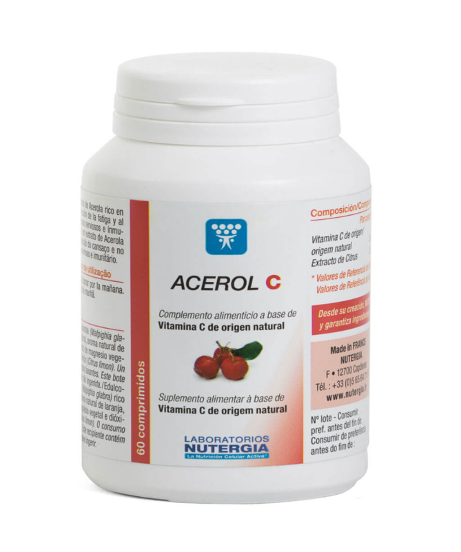 ACEROL C 60COMP – foto del producto natural extracto vitamina