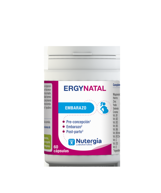 ERGYNATAL 60CAP – foto del producto vitamina magnesio calcium