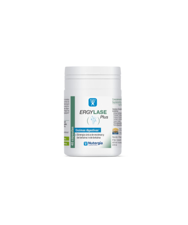 ERGYLASE PLUS 40CAP – foto del producto vitamina amilasa proteasa