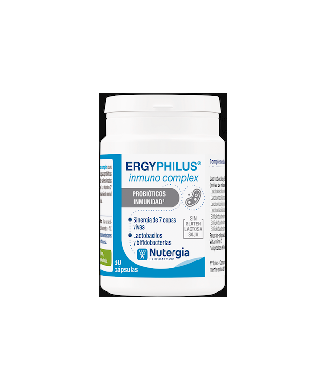 ERGYPHILUS INMUNO COMPLEX 60CAP – foto del producto mil millones ufc