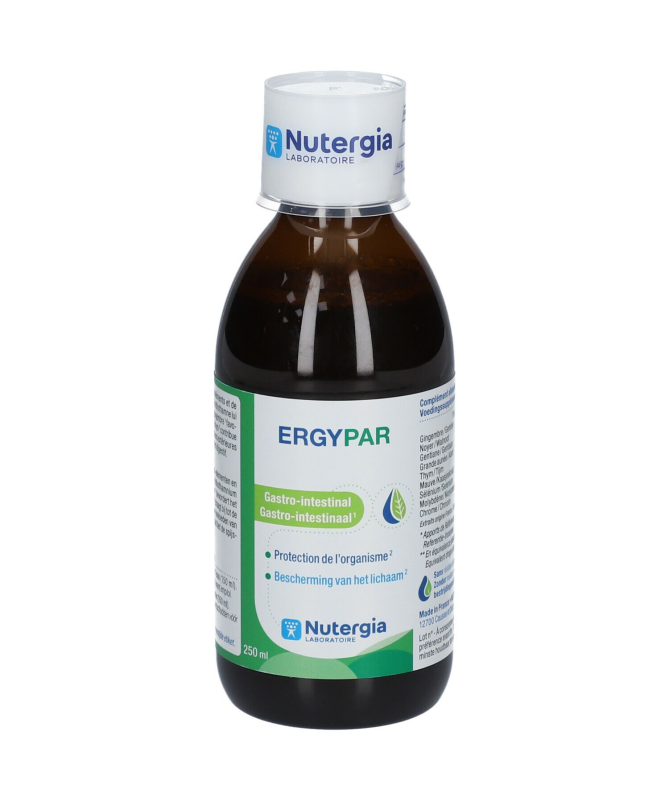ERGYPAR 250ML – foto del producto agua natural ergypar