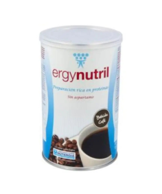 ERGYNUTRIL PROTEINAS CAFE POLVO 300GR – foto del producto proteínas potasio ergynutril