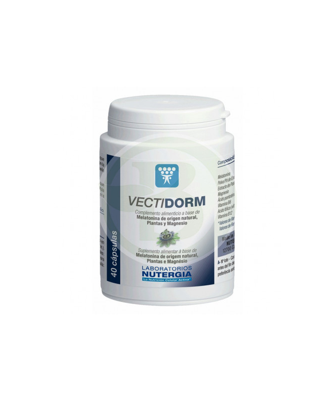 VECTI DORM 40CAP NUTERGIA – foto del producto polvo eschscholtzia magnesio