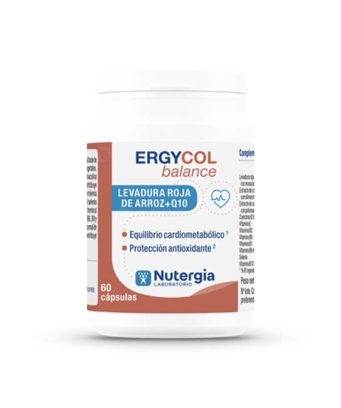 ERGYCOL BALANCE 60CAP – foto del producto vitamina extracto arroz