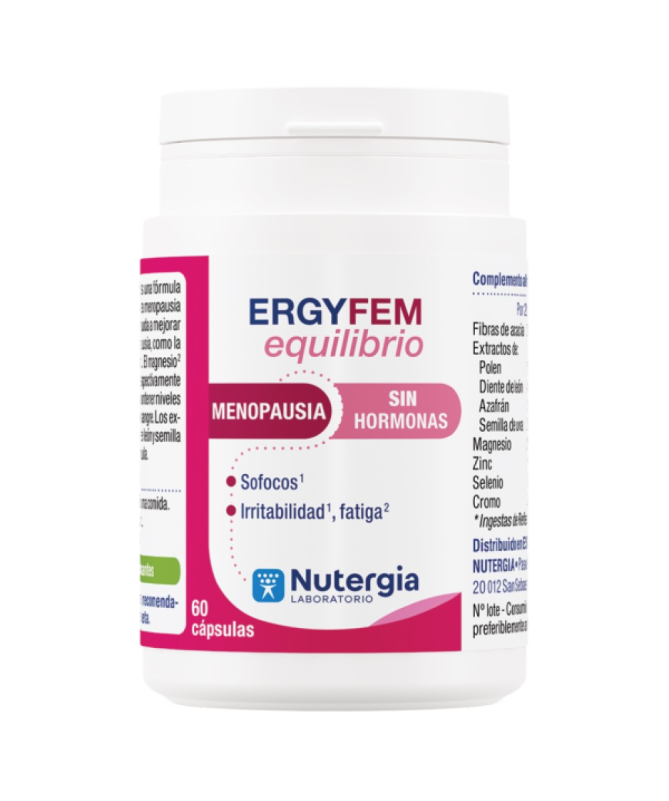 ERGY FEM EQUILIBRIO 60 CAP – foto del producto extracto vitamina magnesio