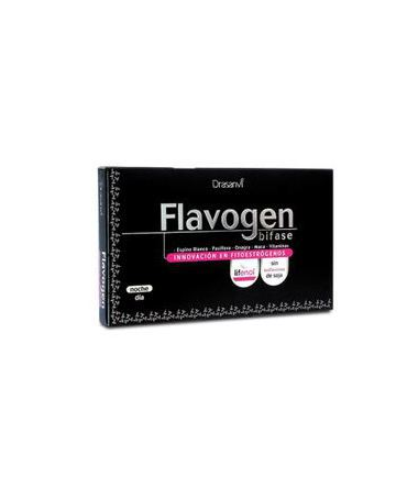 FLAVOGEN BIFASE 1 60CAP – foto del producto extracto seco cápsula