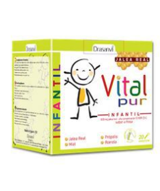 VITALPUR JUNIOR 20VIALES – foto del producto extracto forma glicerinado