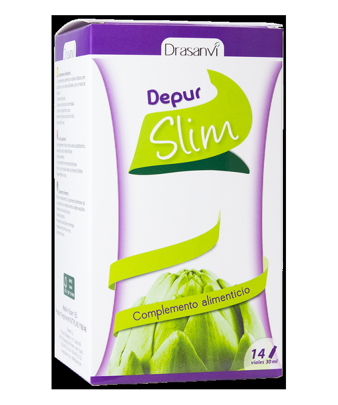 DEPUR SLIM ALCACHOFA DE LAON 14VIALES – foto del producto forma vitamina extracto