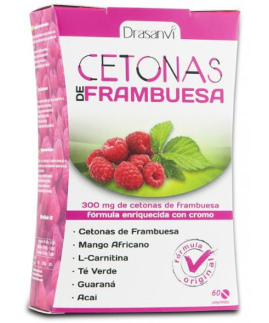 CETONAS DE FRAMBUESA 60COMP – foto del producto extracto seco aporte