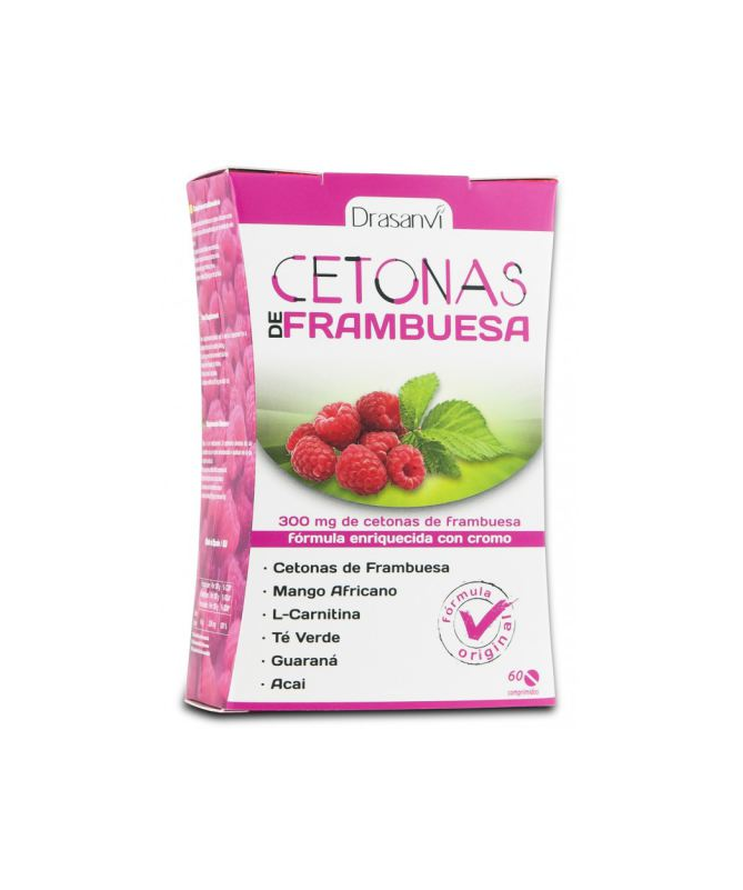 CETONAS DE FRAMBUESA 60COMP – foto del producto extracto seco aporte