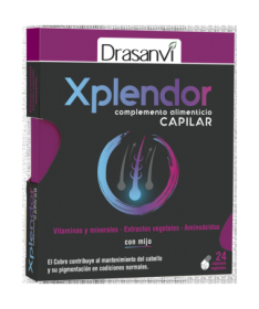 XPLENDOR CAPILAR 24CAP – foto del producto forma vitamina aporte