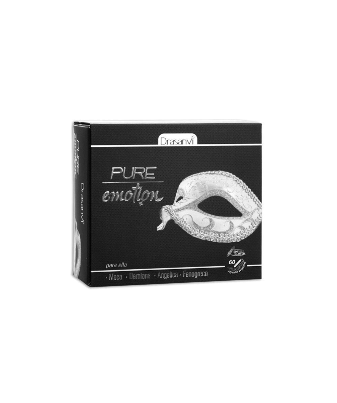 PURE EMOTION MUJER 60CAP – foto del producto extracto seco aporte