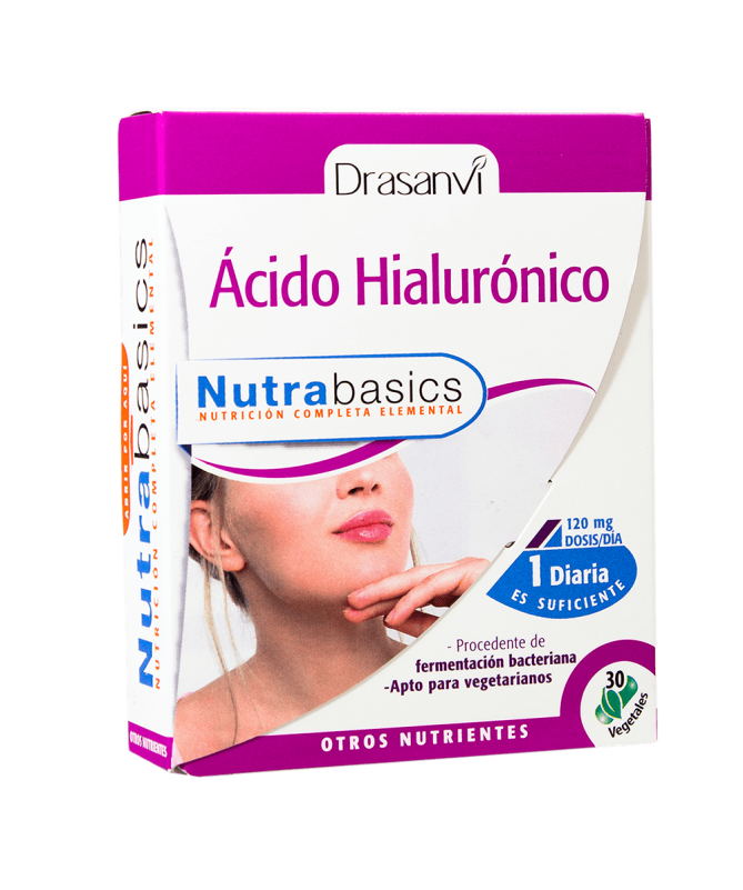 NUTRABASICS ACIDO HIALURONICO 30CAPS – foto del producto nutrabasics acido hialuronico