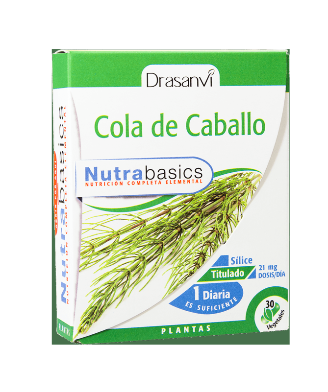 NUTRABASICS COLA CABALLO 30CAPS – foto del producto cola caballo nutrabasics