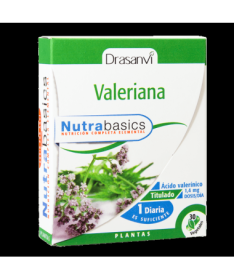 NUTRABASICS VALERIANA 30CAPS – foto del producto valeriana nutrabasics 30caps