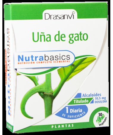 NUTRABASICS U A DE GATO 30CAPS – foto del producto gato extracto nutrabasics