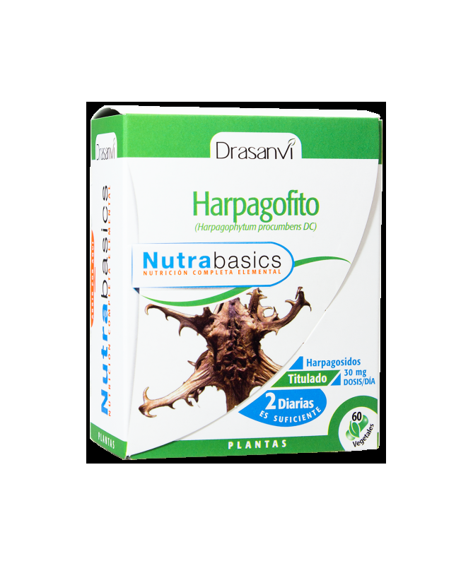 NUTRABASICS HARPAGOFITO 60CAPS – foto del producto nutrabasics harpagofito 60caps