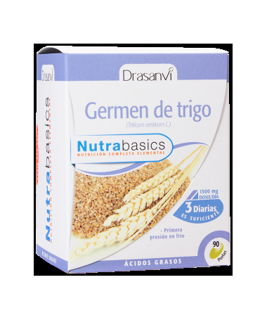 NUTRABASICS GERMEN DE TRIGO 90PERLAS – foto del producto germen trigo nutrabasics