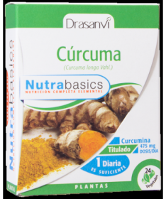 NUTRABASICS CURCUMA 24CAP – foto del producto curcuma nutrabasics 24cap