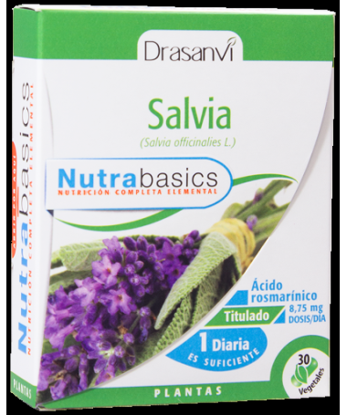NUTRABASICS SALVIA 30CAP – foto del producto salvia nutrabasics 30cap
