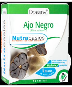 NUTRABASICS AJO NEGRO 24CAP – foto del producto ajo negro nutrabasics