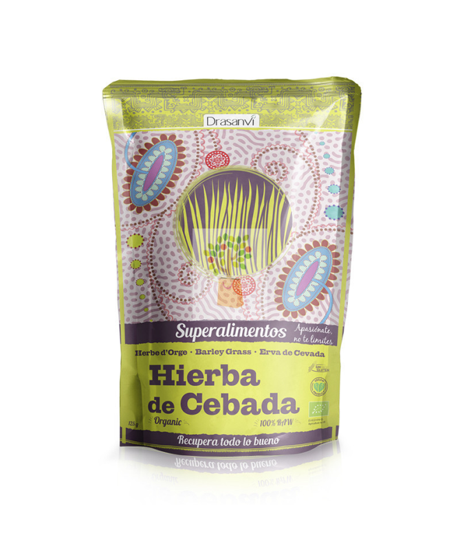 HIERBA CEBADA SUPERALIMENTOS BIO 125GR DOYPACK – foto del producto cebada bio hierba