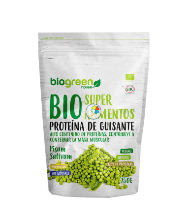 PROTEINA DE GUISANTE SUPERALIMENTOS BIO 200GR – foto del producto guisante bio proteina