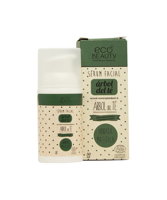 SERUM FACIAL ARBOL DEL TE 30ML ECOCERT – foto del producto oil leaf sodium