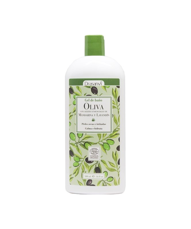 GEL DE BA O ACEITE DE OLIVA 500ML ECOCERT – foto del producto acid ecocert leaf