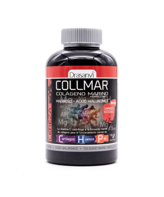 COLLMAR MASTICABLE SABOR CEREZA 180COMP – foto del producto magnesio agente carga