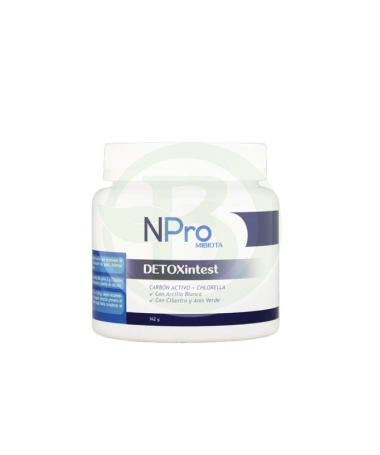 NPRO DETOXINTEST 142GR – foto del producto carbón activo agua