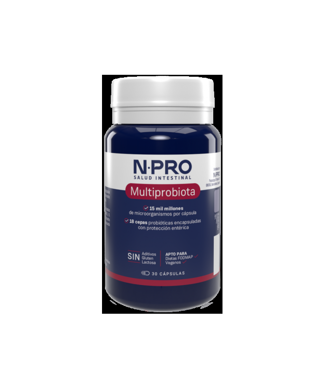 NPRO MULTIPROBIOTA 30CAP – foto del producto cápsula bifidobacterium longum