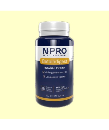 NPRO BETAINDIGEST 90CAP – foto del producto cápsula vegetal npro