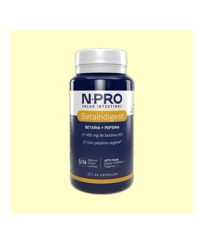 NPRO BETAINDIGEST 90CAP – foto del producto cápsula vegetal npro