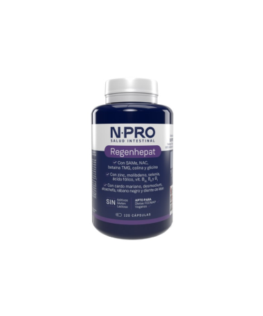 NPRO REGEN HEPAT 120CAP – foto del producto 240 vit mcg