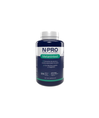 NPRO METAINTEST 90CAP – foto del producto 30% polifenoles 20%