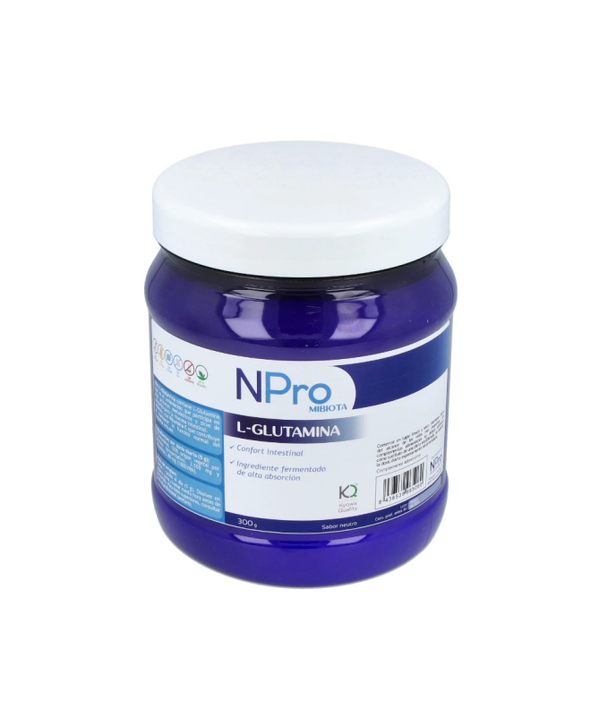 NPRO L GLUTAMINA 300GR – foto del producto glutamina npro 300gr