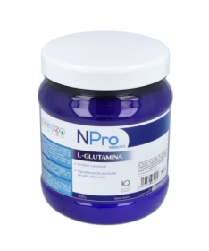 NPRO L GLUTAMINA 300GR – foto del producto glutamina npro 300gr