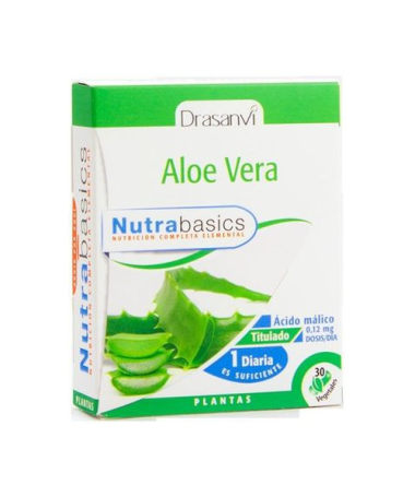NUTRABASICS ALOE VERA 60COMP – foto del producto aloe vera nutrabasics