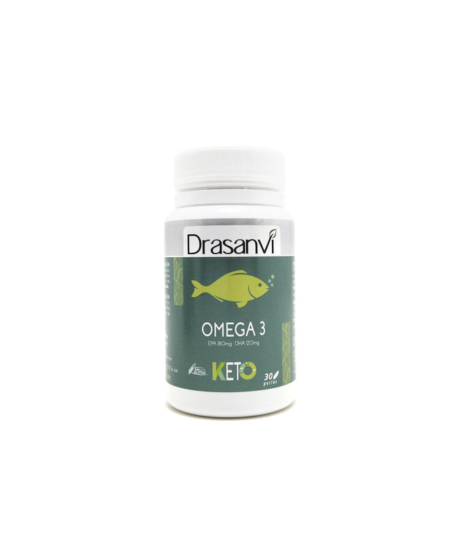 OMEGA 3 30 PERLAS KETO – foto del producto pescado vitamina omega