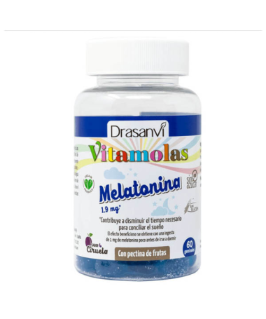 VITAMOLAS MELATONINA 60GOMINOLAS – foto del producto melatonina jarabe maltitol